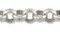 JewelrySupply 7mm Antique Silver Plated Rolo Chain (Priced per Foot)